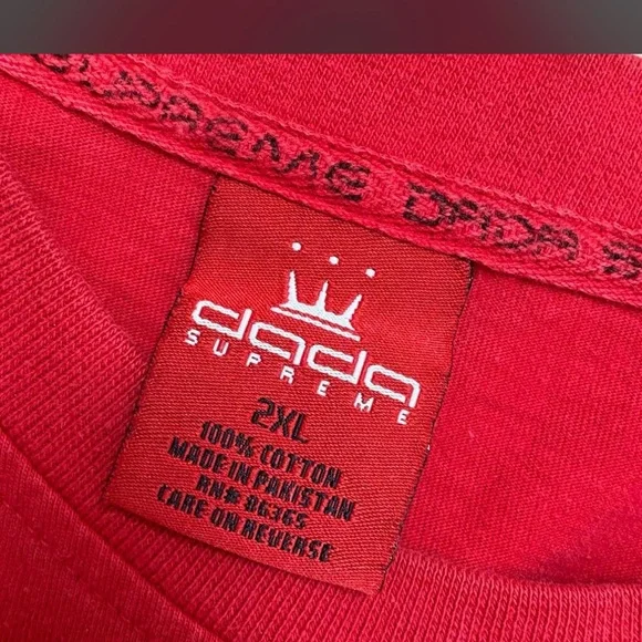 Supreme Red Graphic Tee - Picture 2 of 7